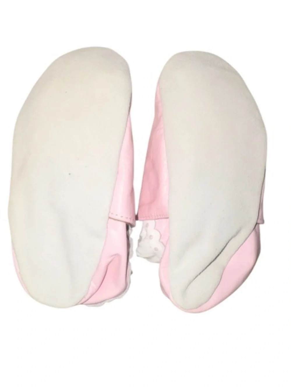 NIP 🐰NEW💥 ROBEEZ Bunny soft sole baby girls shoes size 18-24 months 5 5.5 6